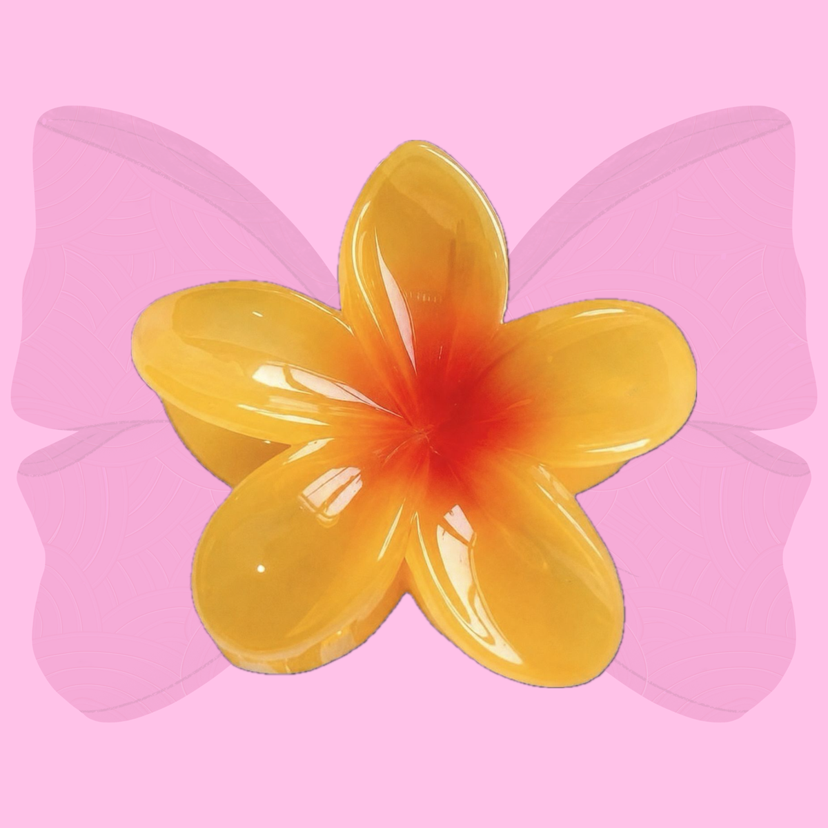 Flower Claw Clip